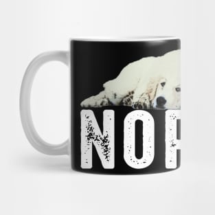 Urban Pyrenees Parade Tee Talk Triumph for Dog NOPE Enthusiasts Mug